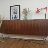 Scandinavian rosewood teak row