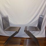 Chairs model zigzag by François Arnal