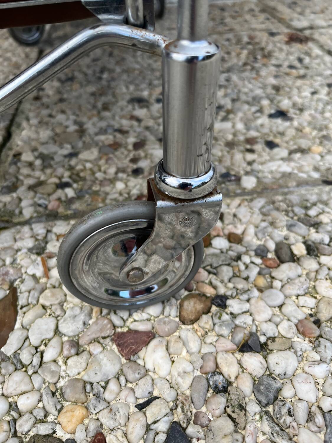 Vintage folding trolley