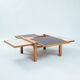 Table basse modulaire PAR4 par Bernard Vuarnesson pour Bellato, Italie, années 1970
