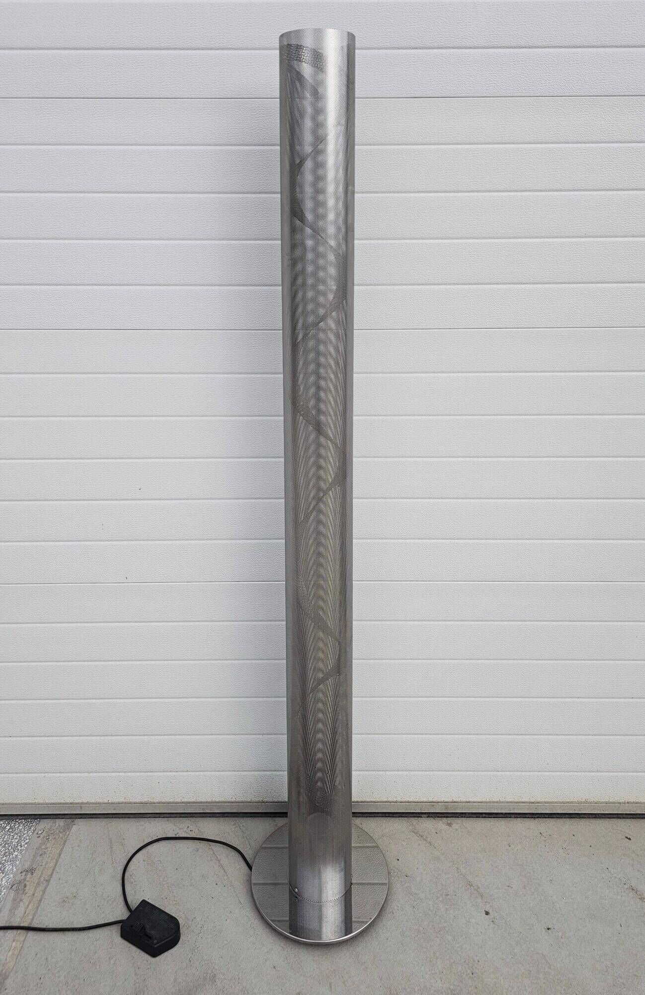 Postmodern tubular floor lamp "Tall Spiral No.5" by Thierry Vide 1999