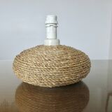Braided rope lamp, 1970