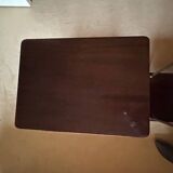 Pair of vintage mahogany bedside tables - bedside lamps