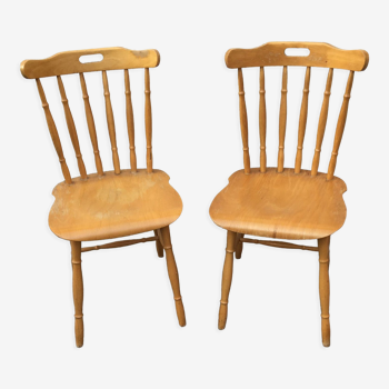 Paire de chaises vintage tatra nabytok