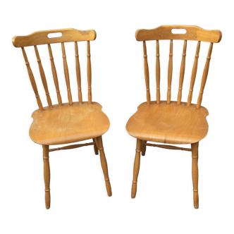 Paire de chaises vintage tatra nabytok