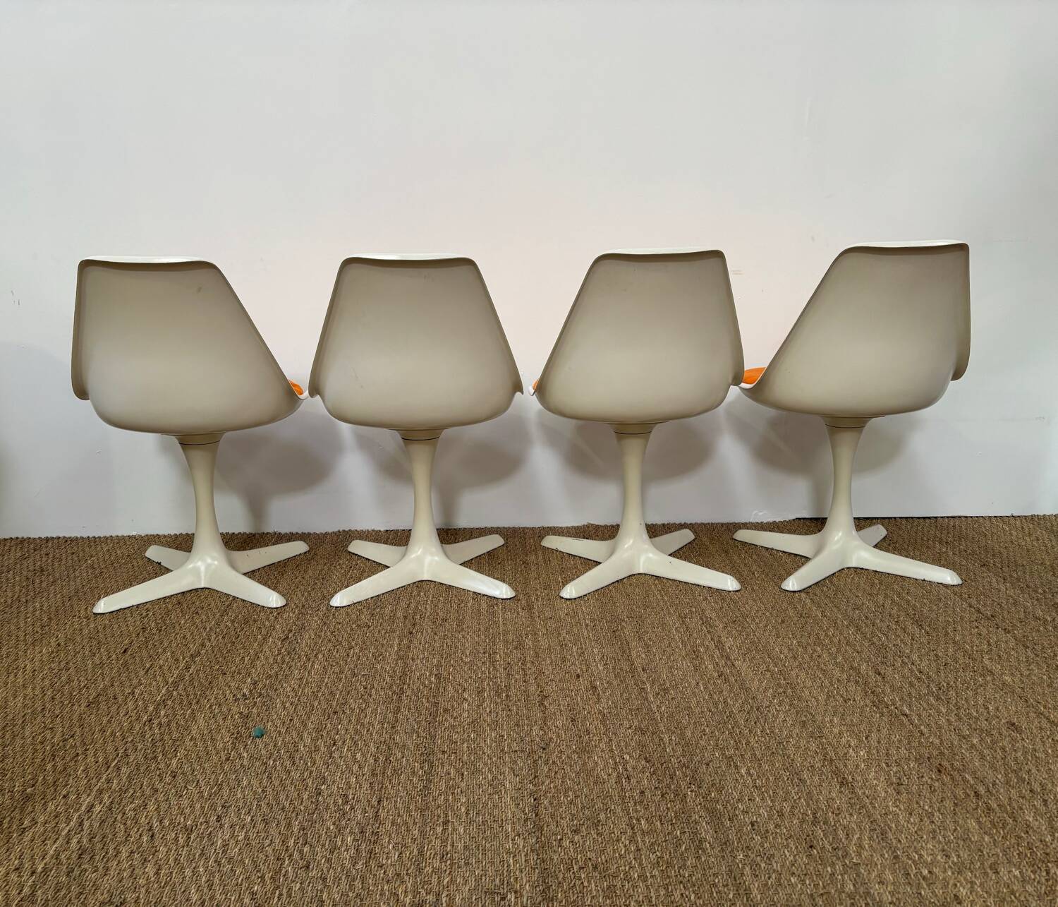 Set of 4 Arkana 115 chairs by Maurice Burke