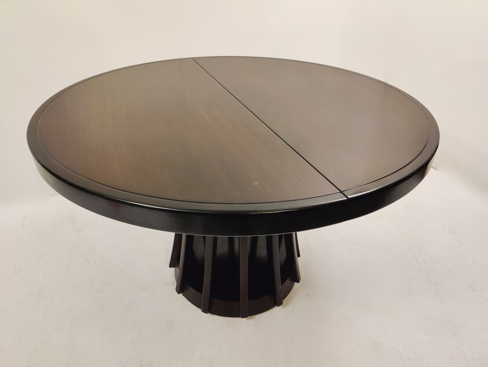 Mid century modern extendable dining table
