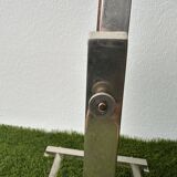 Table or dressing table mirror on stand in metal and wood, 1950