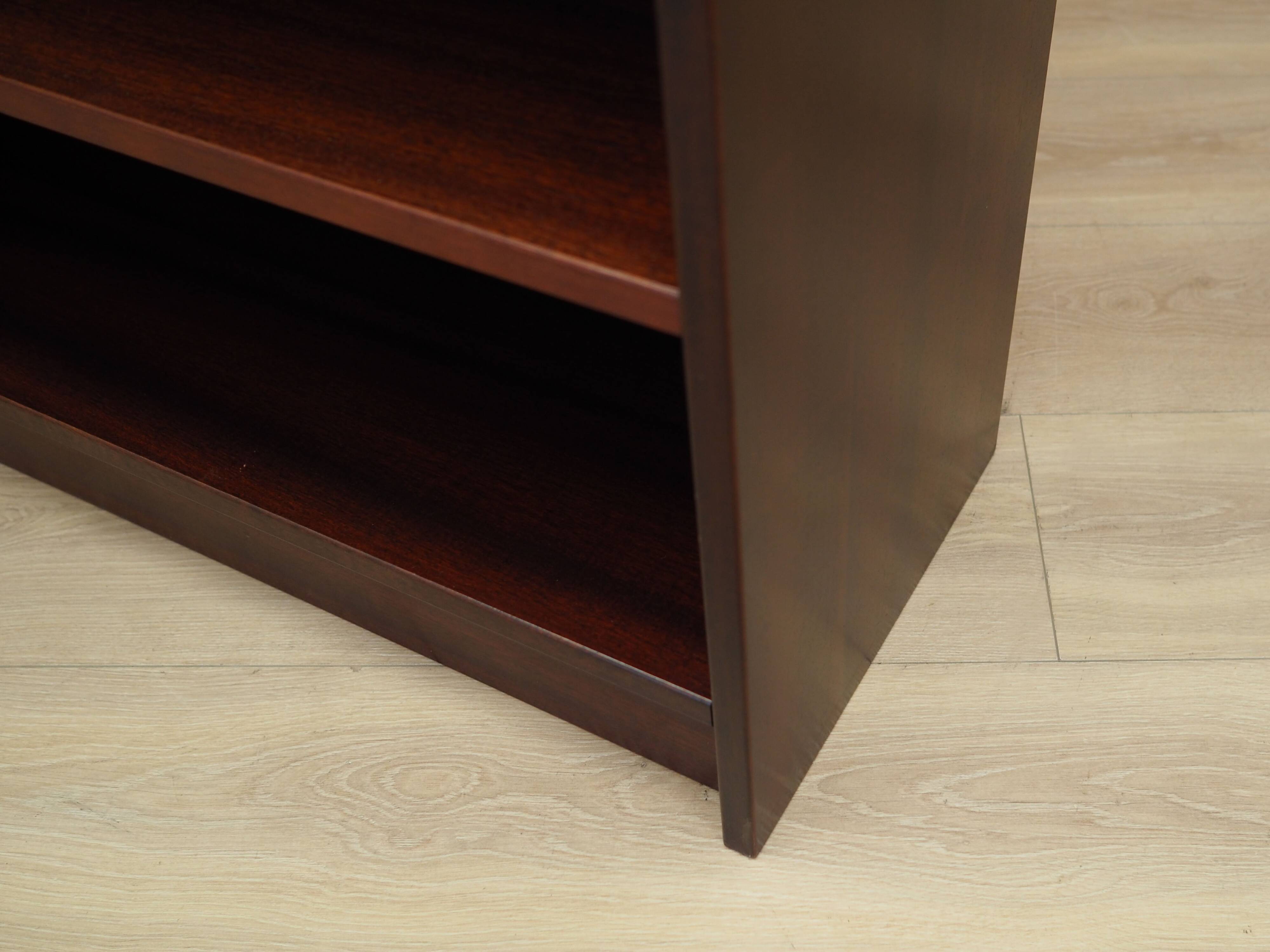 Mahogany bookcase, Danish design, 1970s, production: Denmark