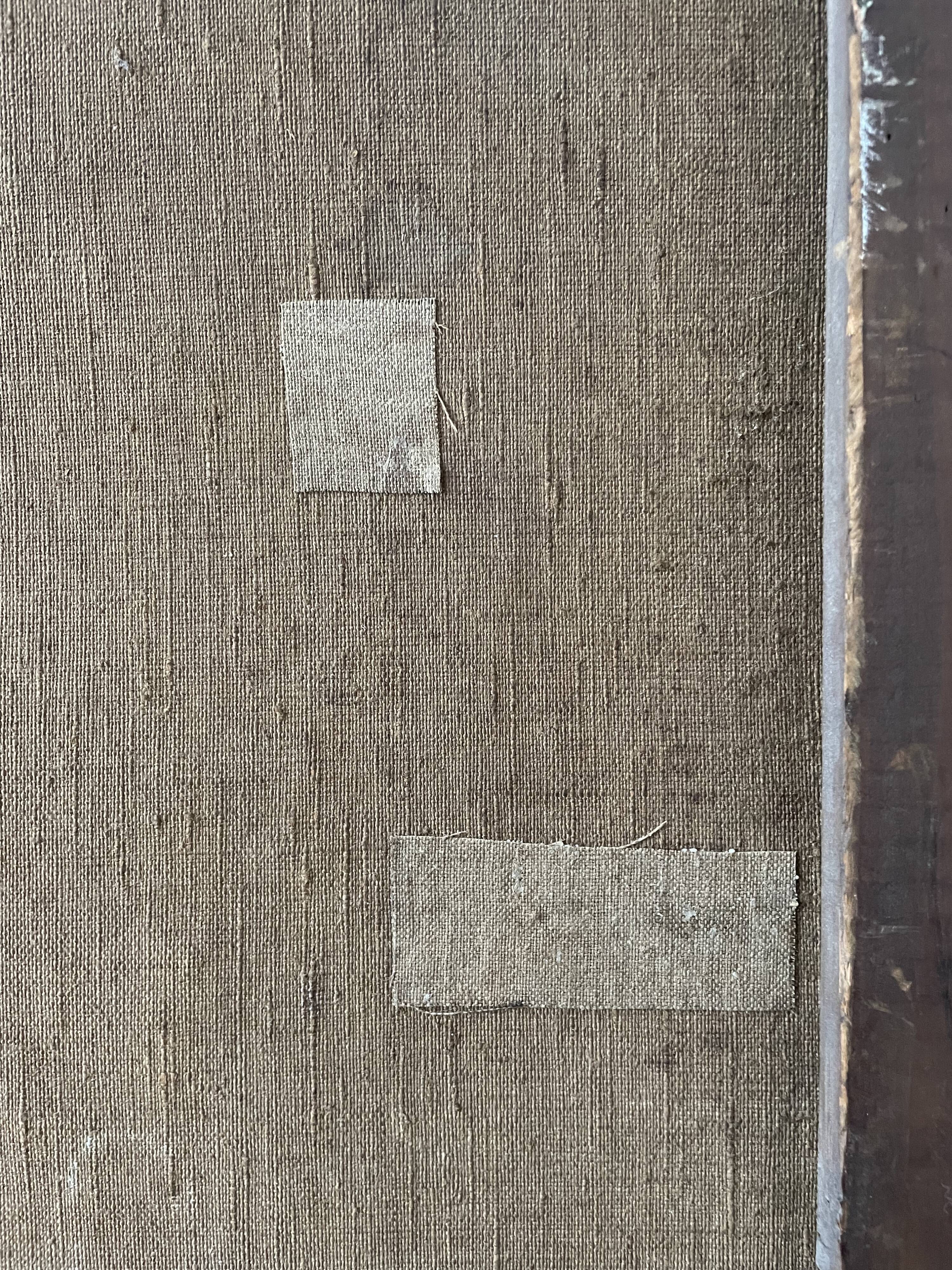 Tableau huile sur toile, début XXème