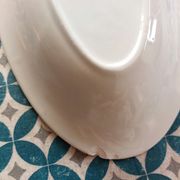 Ravier porcelaine fleuri Jenny Sarreguemines