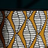 Oval lampshade vintage fabric Ikea 2006 design Linda Svensson