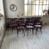 Set of 13 Japy bistro chairs, 1940