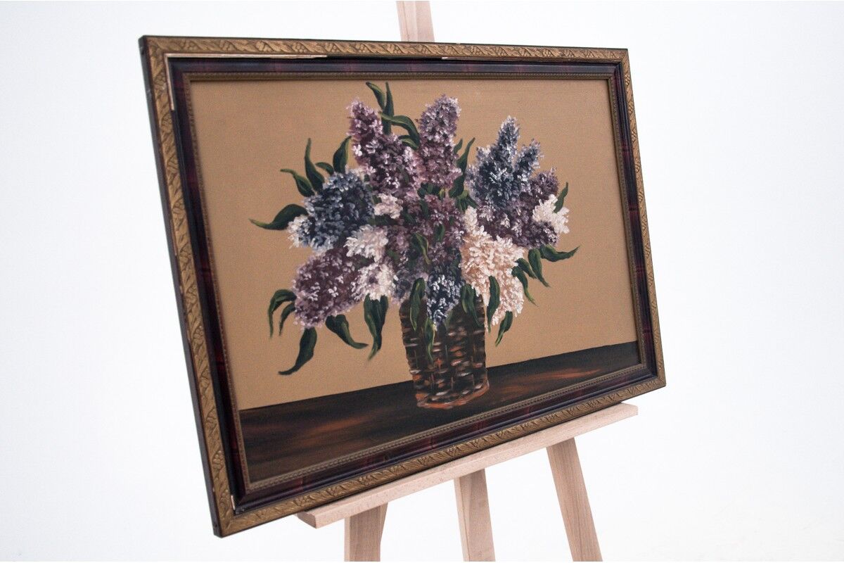 "Flowers in a vase" painting
