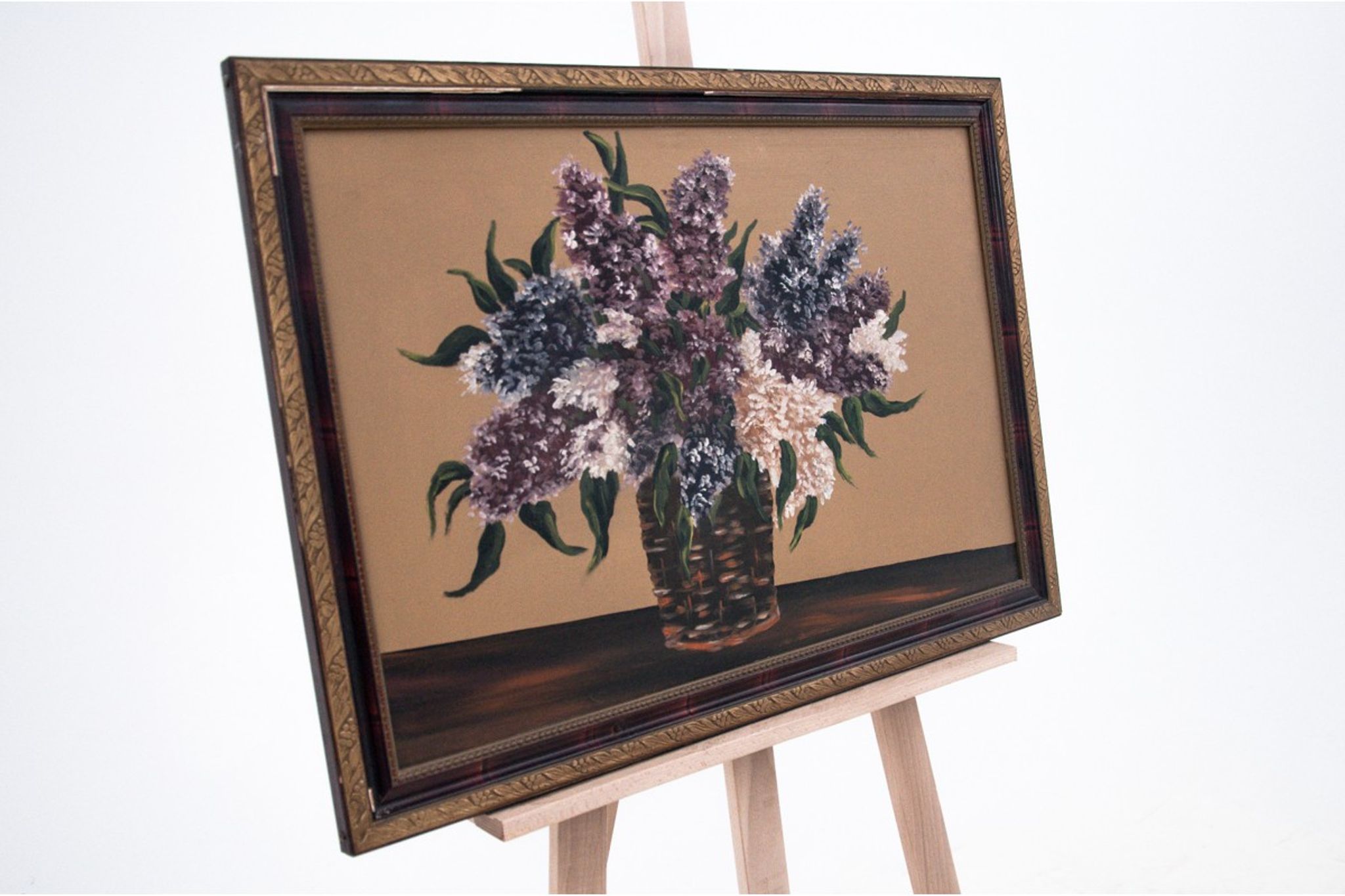 "Flowers in a vase" painting