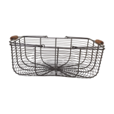 Vintage metal basket