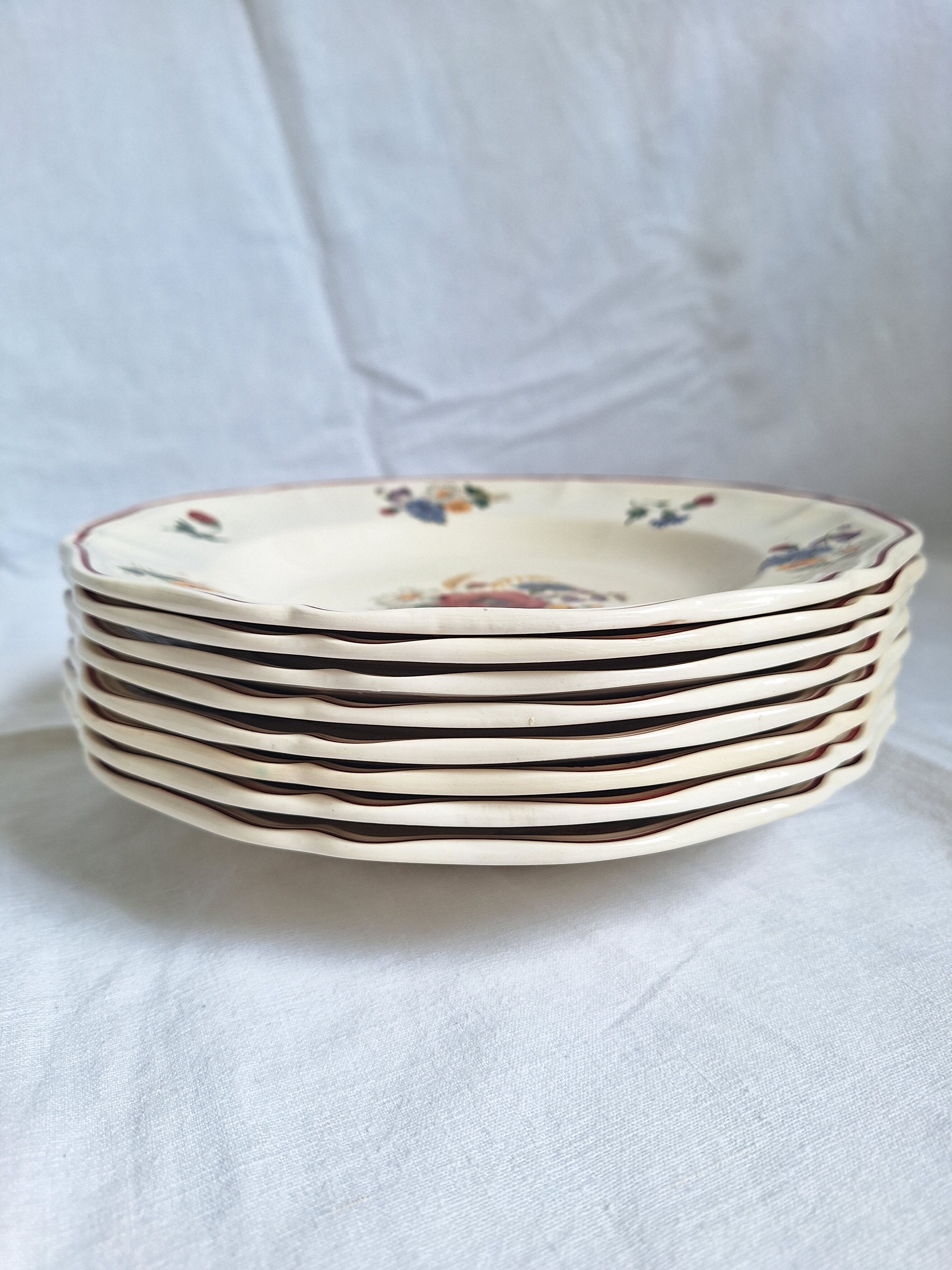 Hollow plates Sarreguemines Agreste