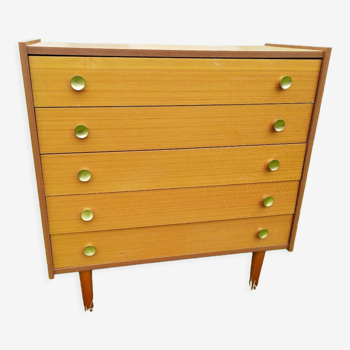 Chest of drawers from the 50s 5 drawers sideboard