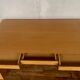 Vintage Modernist design desk with 3 drawers in Light Oak