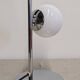Space age lamp in white opaline from the 60s/70s