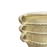 Terracotta pot cache patina bronze