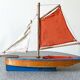Giraud Sauveur brand half-deep hull basin sailing barque.