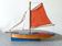 Giraud Sauveur brand half-deep hull basin sailing barque.