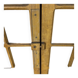 Four-leaf partition door