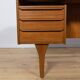 Bureau autoportant vintage en teck par Valdemar Mortensen, 1960s