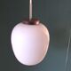 Suspension en opaline de Bent Karlby, Danemark, 1950