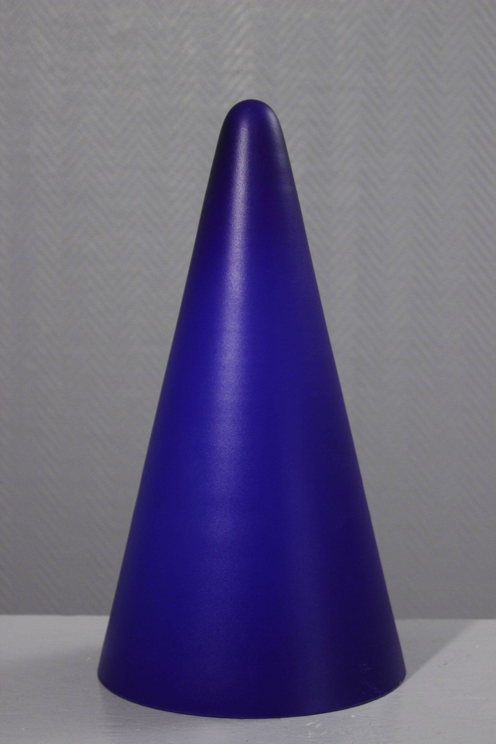 SCE for Habitat "Teepee" blue lamp 35cm post-modern design 1990s