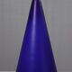 SCE for Habitat "Teepee" blue lamp 35cm post-modern design 1990s