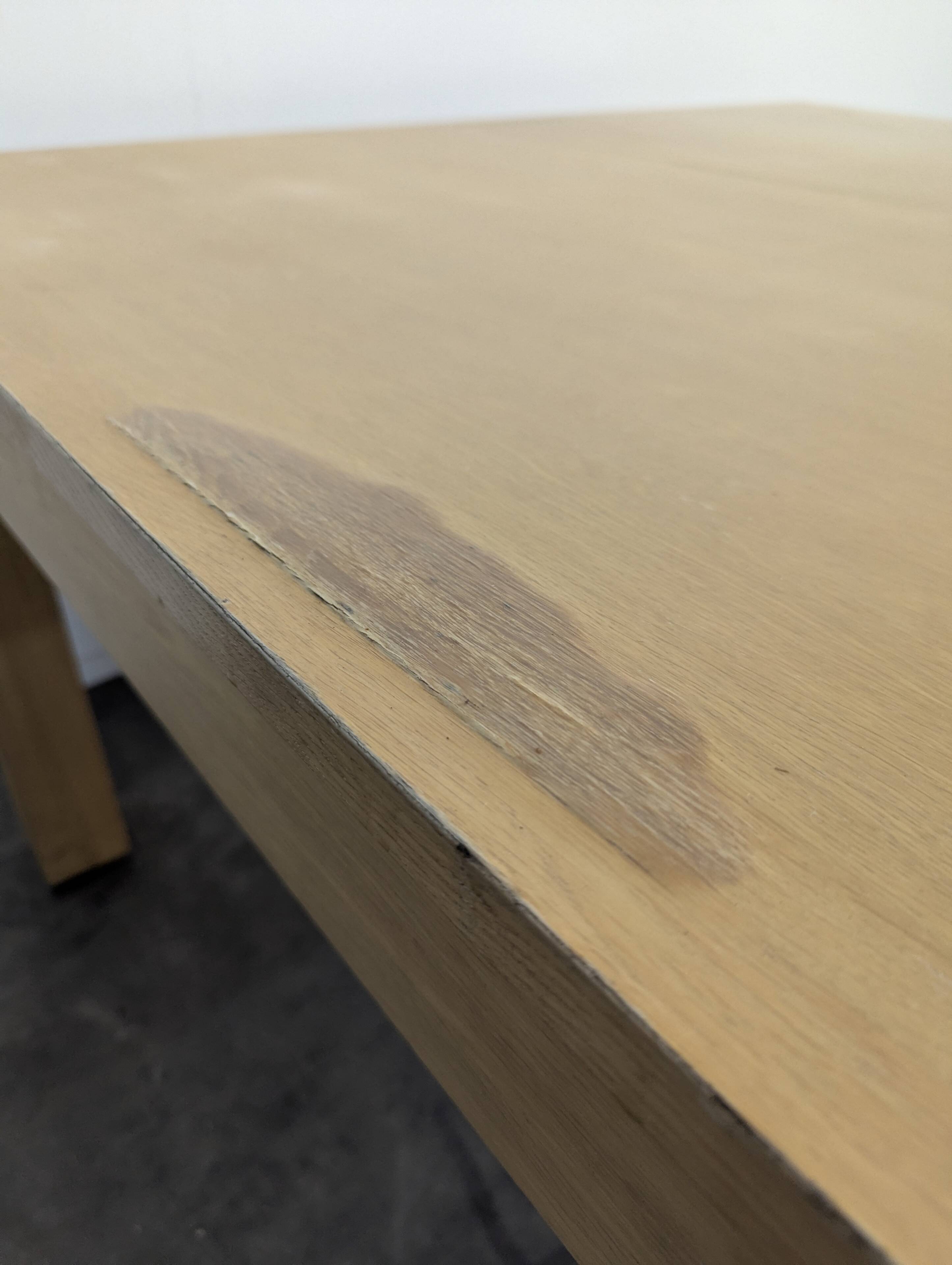 Large modern square table