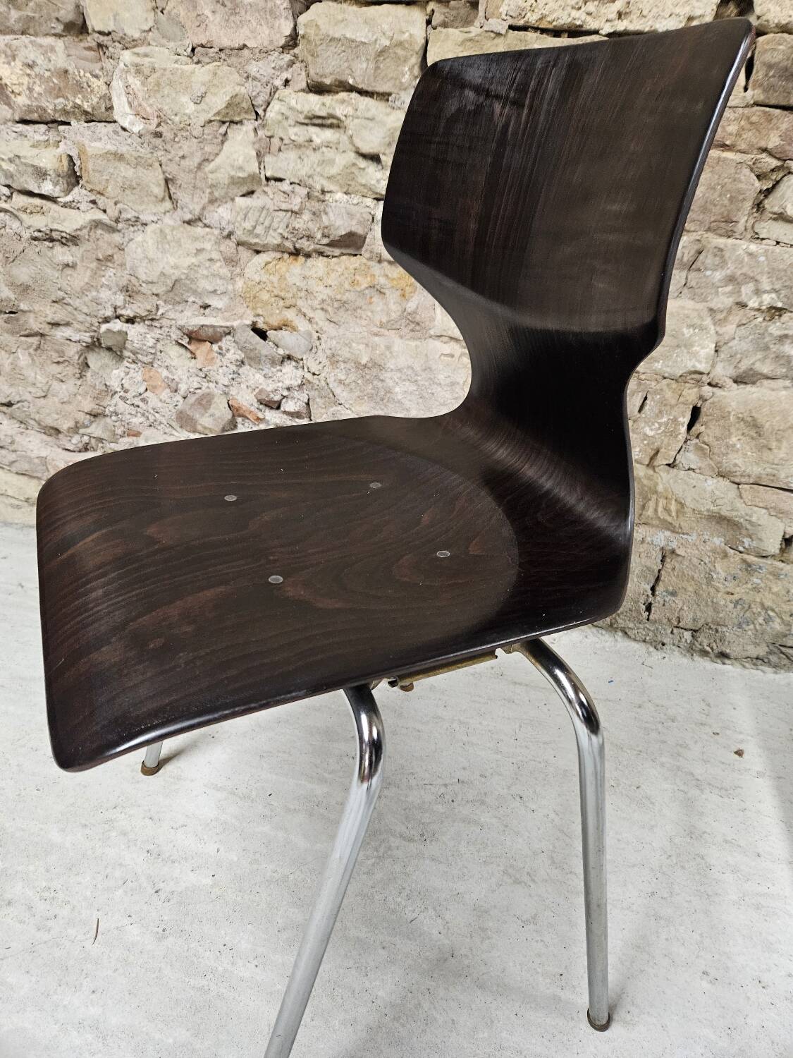 Lot 4 chaises
Flötotto pagwood 1960"