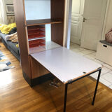 1970s teak veneered secretary