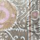Vintage hand-embroidered Uzbek Suzani 244x335 cm