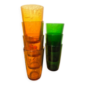 Verres Vereco ambrés