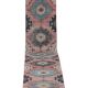 Vintage Turkish hallway rug 86x780 cm