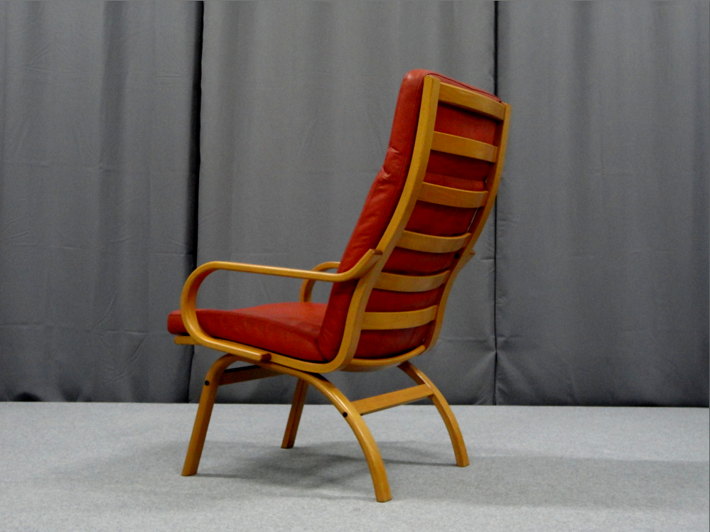 1970 leather armchair