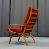 1970 leather armchair