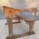 Kindergarten desk sled double desk