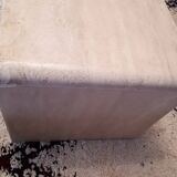 3 tables gigognes in travertine 70s