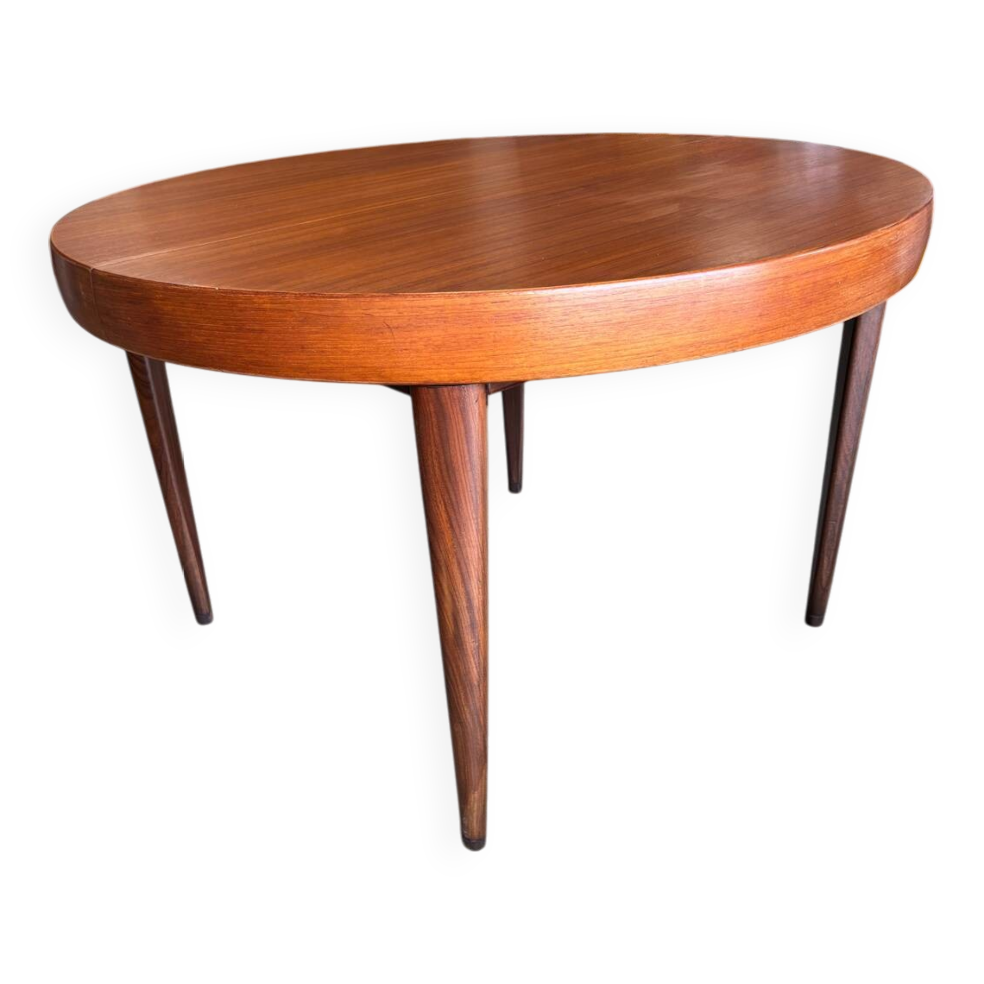 Vintage teak round table