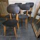 5 chaises vintage des années 60