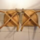 Pair of chairs bistro 60s