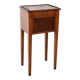 Antique Nightstand In Walnut, Italy Early 19th Century