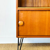 Scandinavian teak library 1960