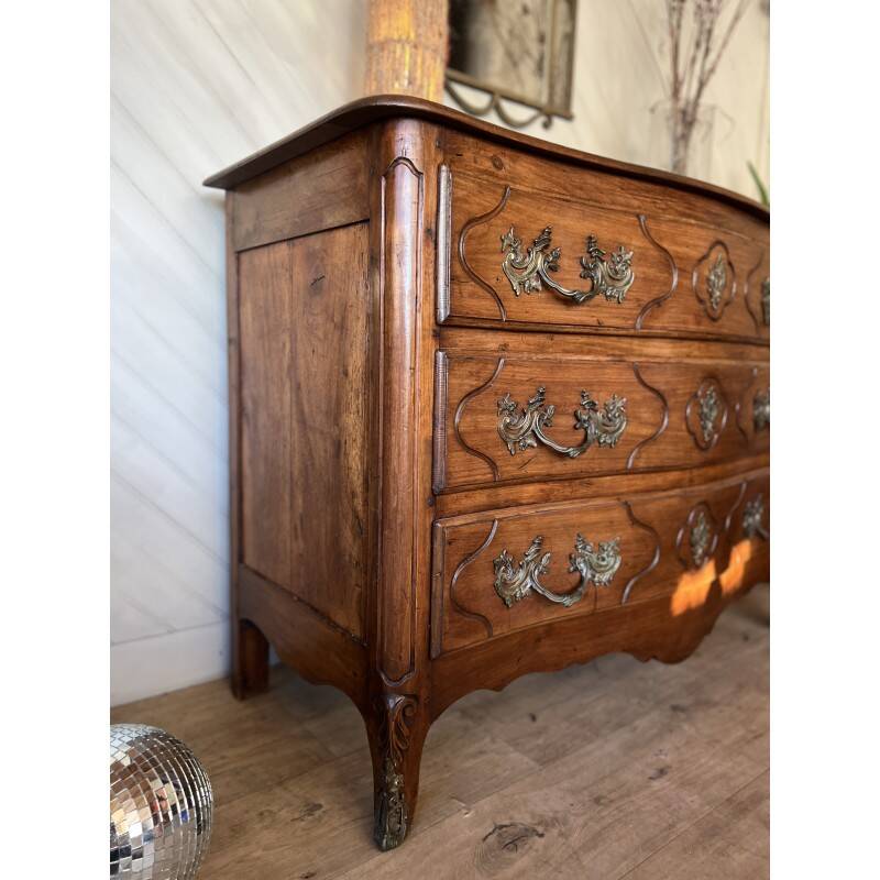 Curved commode in Louis XV style