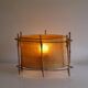 Vintage rattan lamp 1950