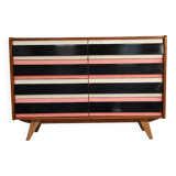 Commode U-453 rose , ancienne édition  par Jiri Jiroutek pour Interier Praha 1960